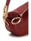 Small Knight Leather Shoulder Bag Red - BURBERRY - BALAAN 6