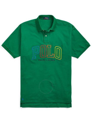 Polo Ralph Lauren Green 20/1 Big Fit Logo Mesh Polo Shirt, Size X-Large - POLO RALPH LAUREN - BALAAN 1