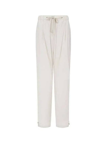 Women s string point easy pants light beige 271003 - HERNO - BALAAN 1