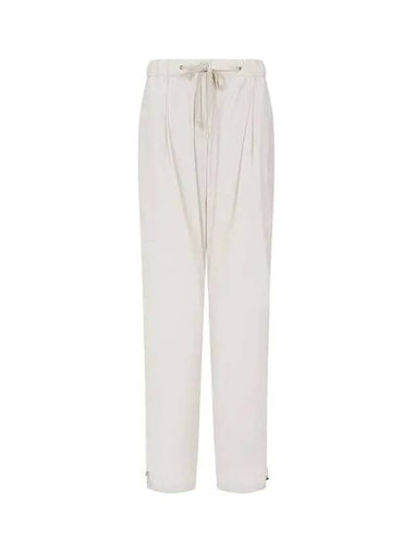 Last Women s String Point Easy Pants Light Beige 271003 - HERNO - BALAAN 1