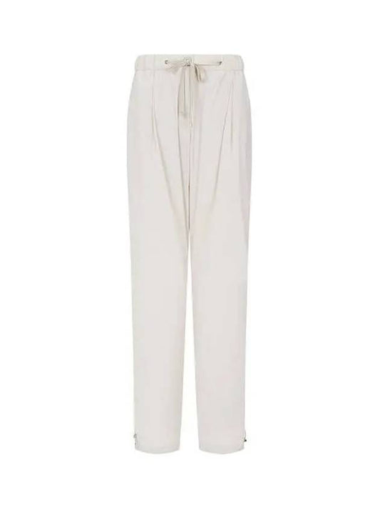 Women s string point easy pants light beige 271003 - HERNO - BALAAN 1