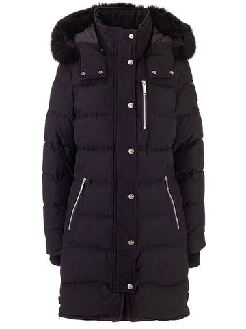 Women's Palmerston Fur Parka Black - MOOSE KNUCKLES - BALAAN 1