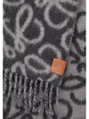 Anagram Scarf Black - LOEWE - BALAAN 6