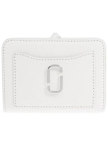 Marc Jacobs Leather Wallet ‘Snapshot’, Women's, White - MARC JACOBS - BALAAN 1