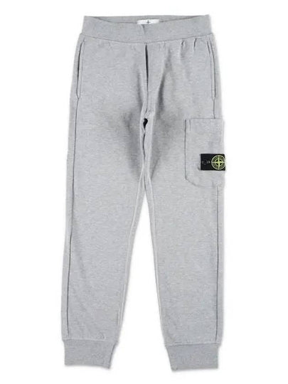 Kids Compass Logo Patch Training Jogger Track Pants Grey - STONE ISLAND - BALAAN 2