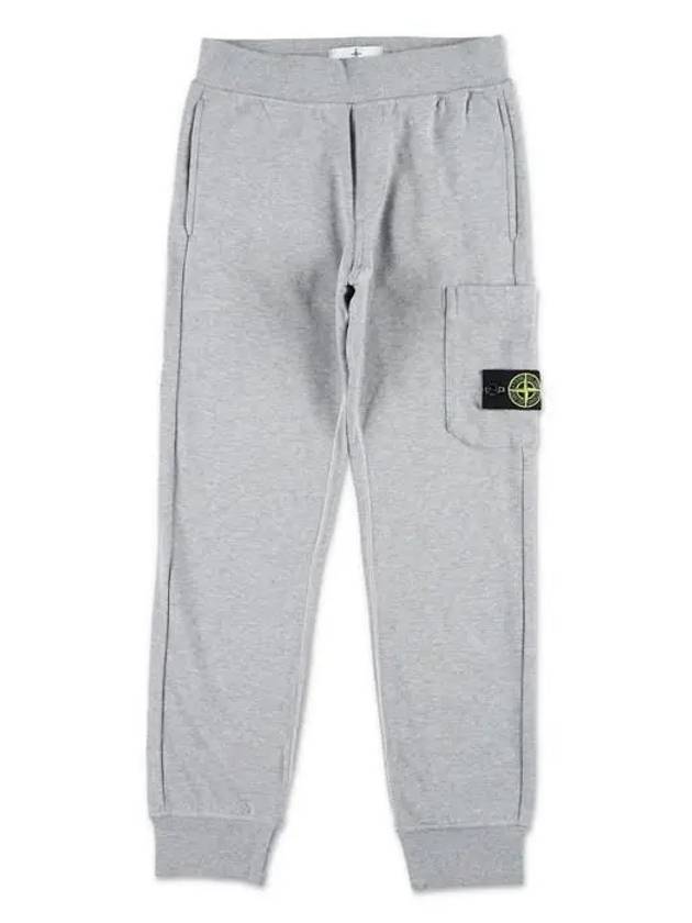 Kids Compass Logo Patch Training Jogger Track Pants Grey - STONE ISLAND - BALAAN 2