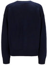 Embroidery Logo Wool Cardigan Navy - POLO RALPH LAUREN - BALAAN 4