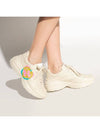 Rhyton Heart Low Top Sneakers Ivory - GUCCI - BALAAN 4