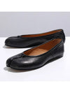 Tabi Ballerina Flat Shoes Black - MAISON MARGIELA - BALAAN 3