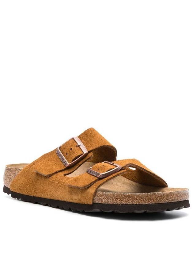 Arizona SFB Suede Slippers Mink - BIRKENSTOCK - BALAAN 3