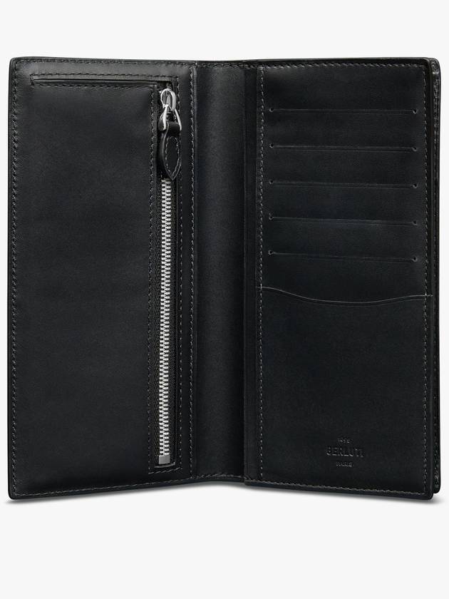 Santal Scritto leather zipper long wallet - BERLUTI - BALAAN 3