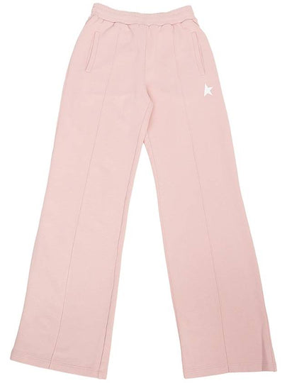 Star Logo Sweat Track Pants Pink - GOLDEN GOOSE - BALAAN 2