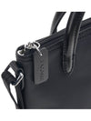 Coated Canvas Mini Tote Bag Black - LACOSTE - BALAAN 10