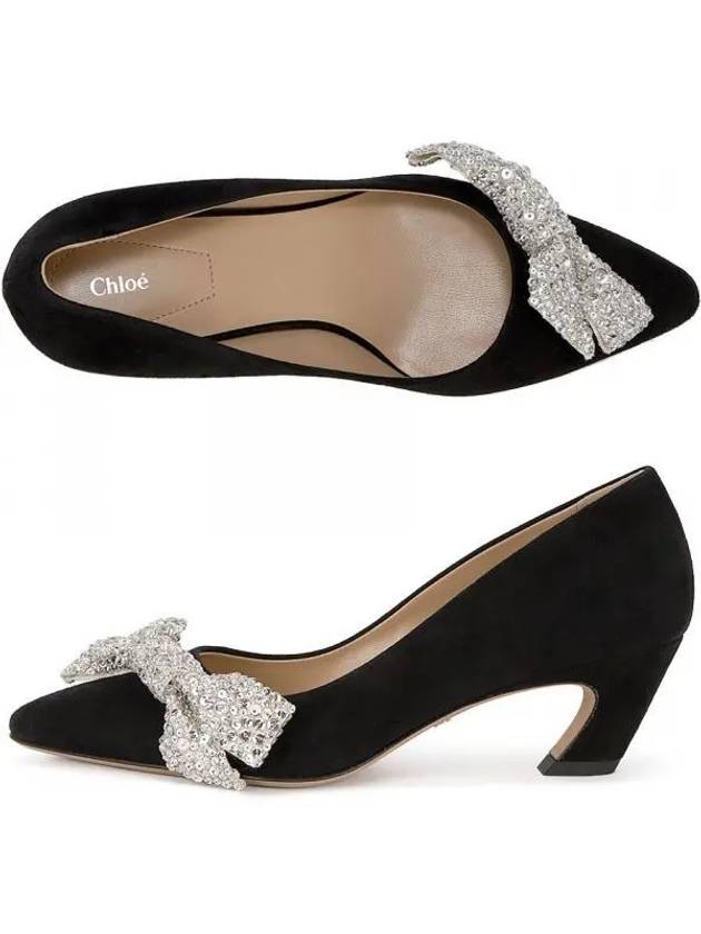 Crystal Bow OLI Ollie Pumps CHC24S00SHP001 1024804 - CHLOE - BALAAN 1