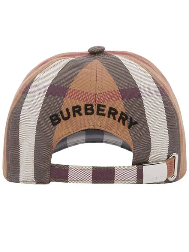 Vintage Check Classic Base Ball Cap Brown - BURBERRY - BALAAN 4