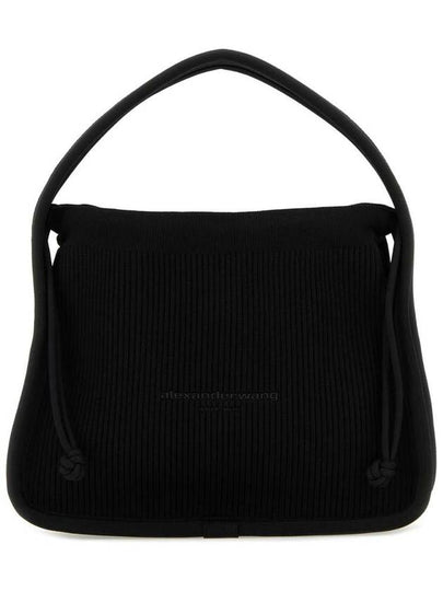 Ryan Small Knit Tote Bag Black - ALEXANDER WANG - BALAAN 2