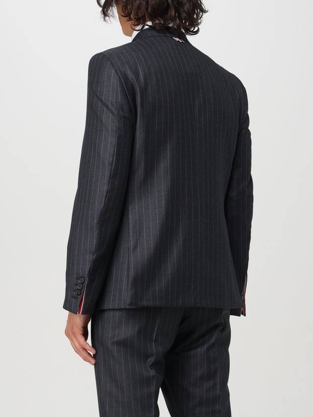 Monofeto Jacket Gray - THOM BROWNE - BALAAN 4