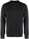 Back Stitch Crew Neck Wool Knit Top Charcoal - MAISON MARGIELA - BALAAN 2