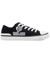 Binkoo Logo Canvas Low Top Sneakers Black - ISABEL MARANT - BALAAN 3