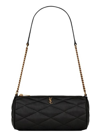 Tube Quilting Small Shoulder Bag Black - SAINT LAURENT - BALAAN 2