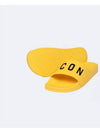 Men’s Icon Slippers Yellow - DSQUARED2 - BALAAN 3