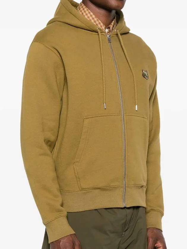 Maison Kitsune Bold Fox Head Patch Men s Brushed Hood Zip up MM00714 P358 - POLO RALPH LAUREN - BALAAN 3