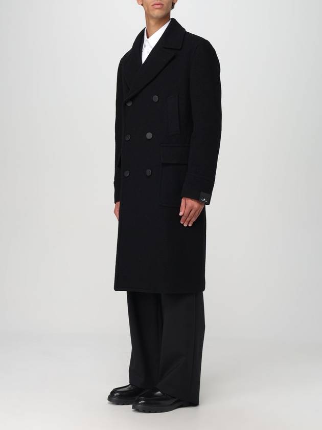 Men s Sherry Double Coat Black - TAGLIATORE - BALAAN 4