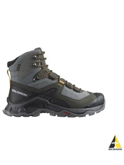 Quest Element GTX High Top Sneakers Fewter Beluga Buckskin - SALOMON - BALAAN 2