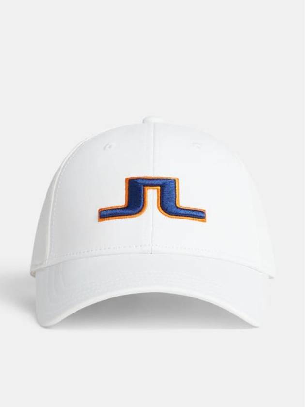 Anga Embroidered Logo Ball Cap White - J.LINDEBERG - BALAAN 2