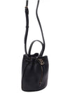 Mini Grainy Leather TB Bucket Bag Black - BURBERRY - BALAAN 4