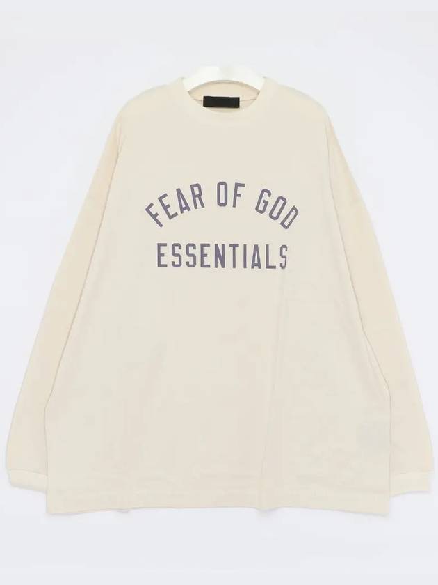 ESSENTIALS Long Sleeve T Shirt 125BT244202F SHELL - FEAR OF GOD - BALAAN 3