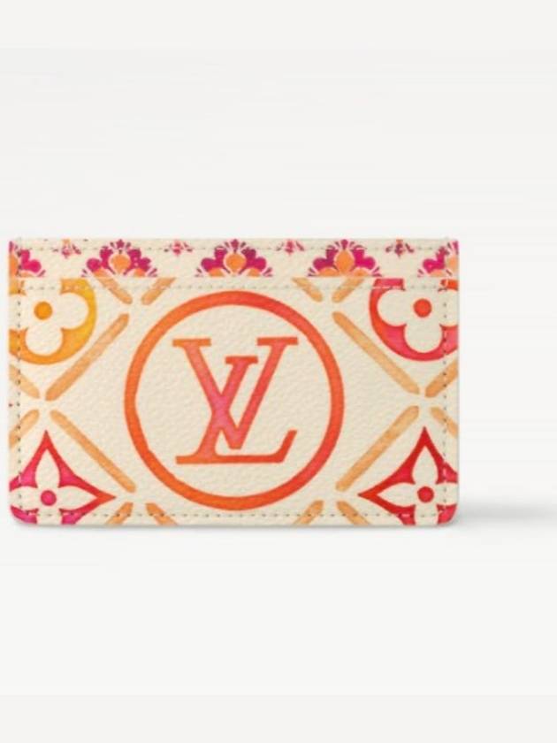 Monogram Card Wallet Beige - LOUIS VUITTON - BALAAN 5