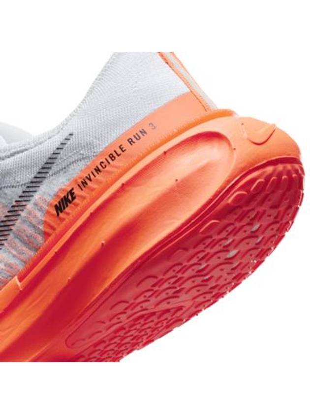 Zoom X Invincible 3 Road Running Low Top Sneakers White Orange - NIKE - BALAAN 6