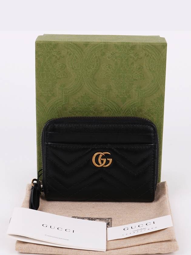 GG Marmont Black Women s Card Wallet 671772 - GUCCI - BALAAN 10