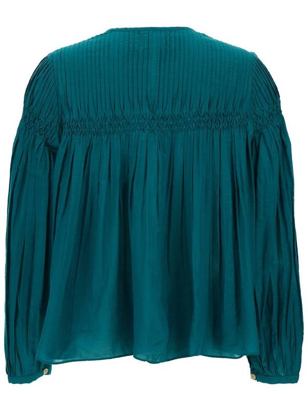 Blouse HT0372FAB1J17E 60ED Emerald - ISABEL MARANT ETOILE - BALAAN 3