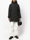 Women's Rossclair Hooded Parka Black - CANADA GOOSE - BALAAN.