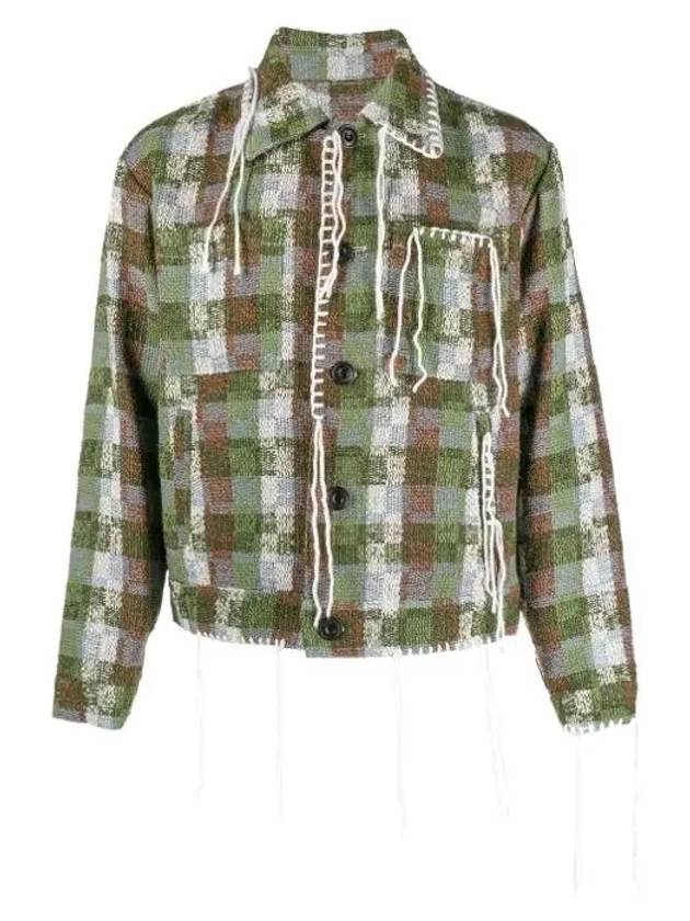 Kenley Check Jacket AWA513M GREEN - ANDERSSON BELL - BALAAN 1