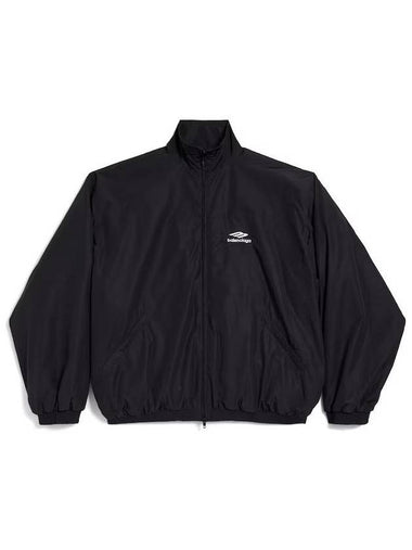 Women's Medium Fit Track Jacket Black - BALENCIAGA - BALAAN 1