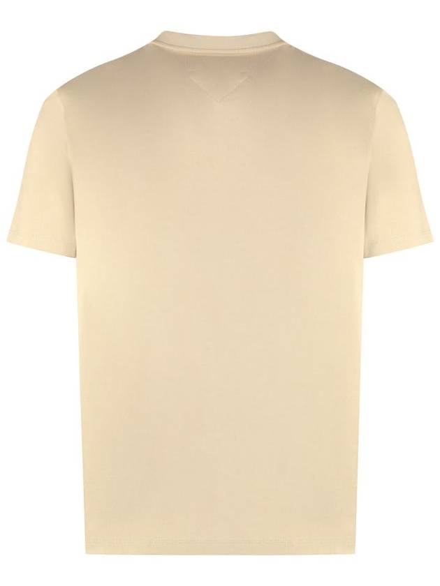 Short Sleeve T-Shirt MHTESBC02 IG Beige o Tan - MCM - BALAAN 3