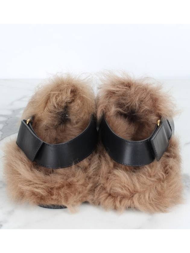 Men s Horsebit Fur Slippers 8 5 275 - GUCCI - BALAAN 4