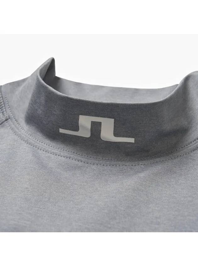 Aello Soft Compression Long Sleeve T-Shirt Grey Melange - J.LINDEBERG - BALAAN 4