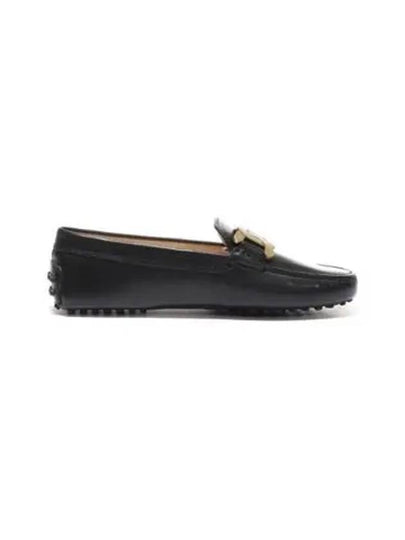 Women's Kate Gommino Leather Driving Shoes Black - TOD'S - BALAAN 2