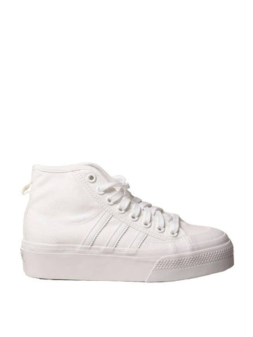 Nizza Platform Mid-Top Sneakers Cloud White - ADIDAS - BALAAN 1