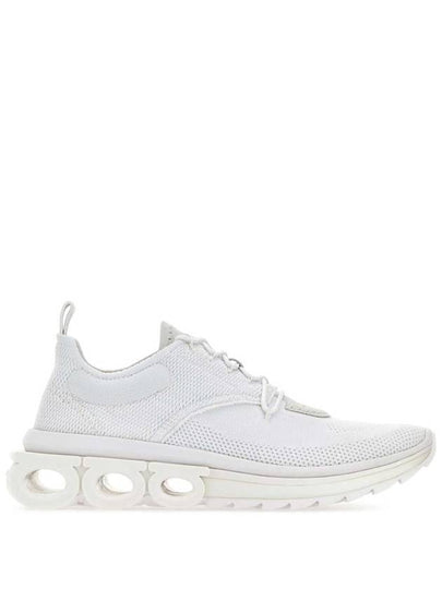 Nima Running Low-Top Sneakers Optic White - SALVATORE FERRAGAMO - BALAAN 2