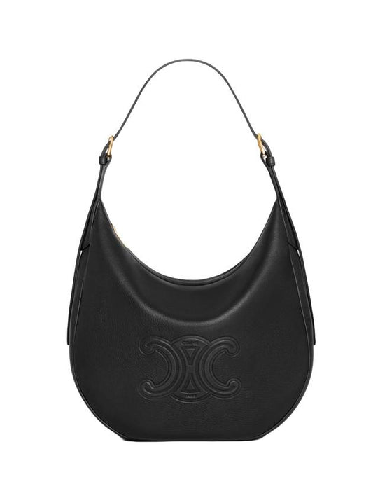 Heloise Supple Calfskin Shoulder Bag Black - CELINE - BALAAN 1