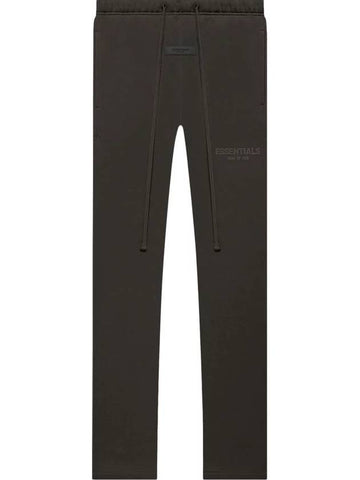 Relaxed Logo Patch Track Pants Off Black - FEAR OF GOD ESSENTIALS - BALAAN 1