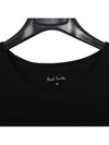 Micro Logo Short Sleeve T-Shirt Black 2P - PAUL SMITH - BALAAN 4