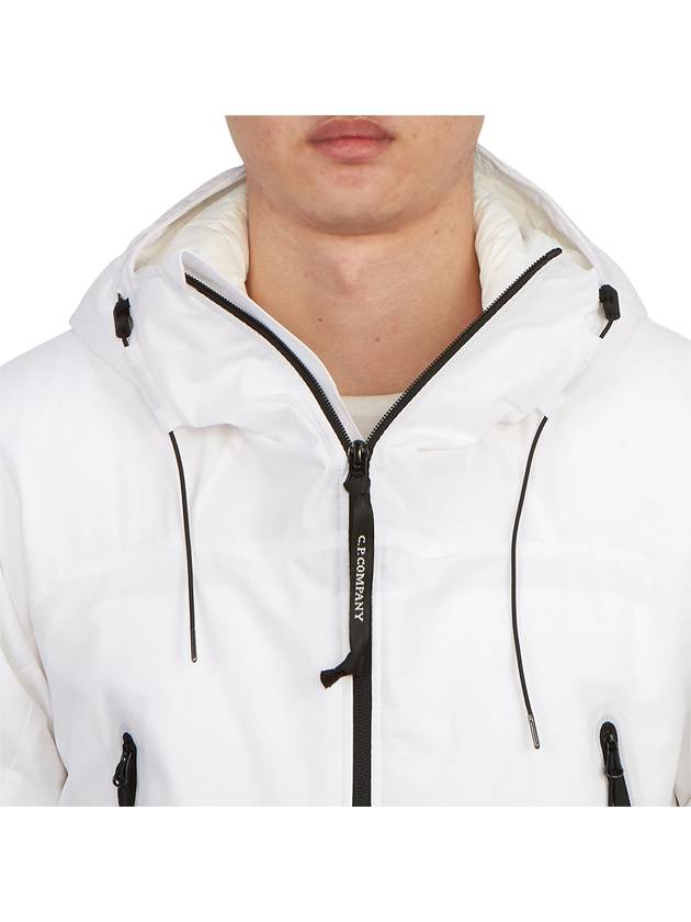 Pro Tech Hooded Jacket Gauze White - CP COMPANY - BALAAN 9