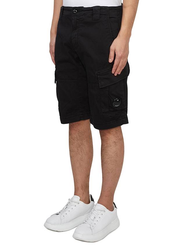 CP Company Short Pants 18CMBE116A005694G999 BLACK - CP COMPANY - BALAAN 3