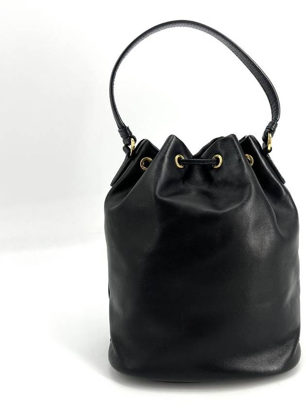 Calfskin leather bucket bag 1BH038 - PRADA - BALAAN 3